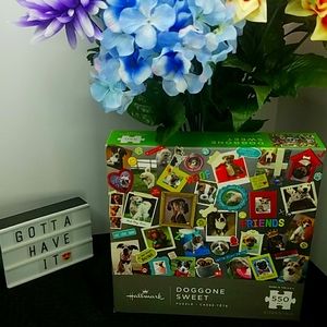 Doggone Sweet Dog Puppy Jigsaw Puzzle 550 PCS